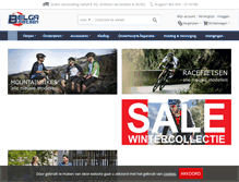 Tablet Screenshot of belgafietsen.nl